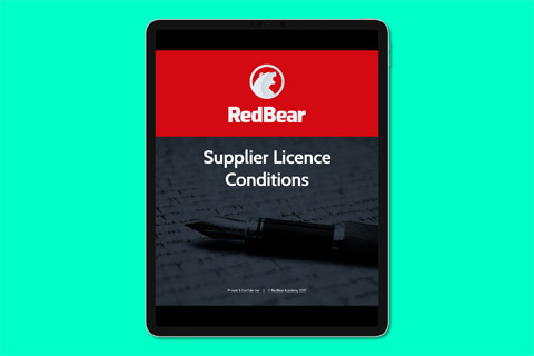 RedBear - Supplier Licence Conditions 1